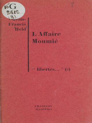 cover image of L'Affaire Moumié